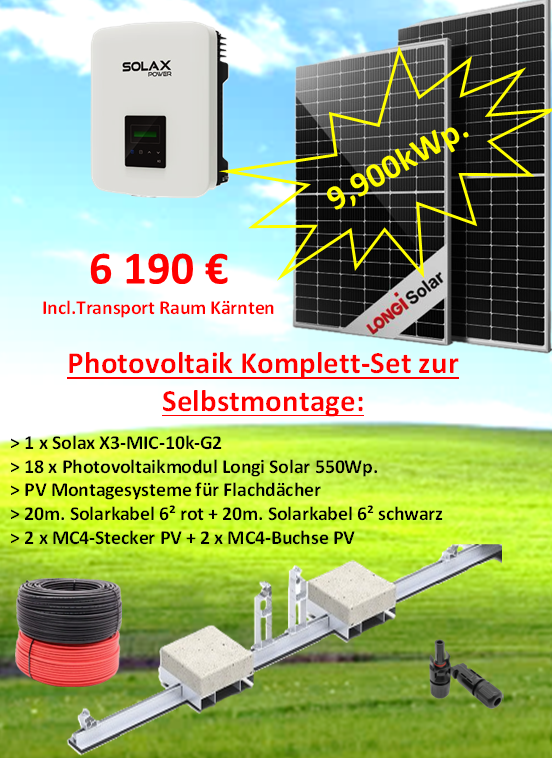 Flachdach_10kWp+Solax 10k